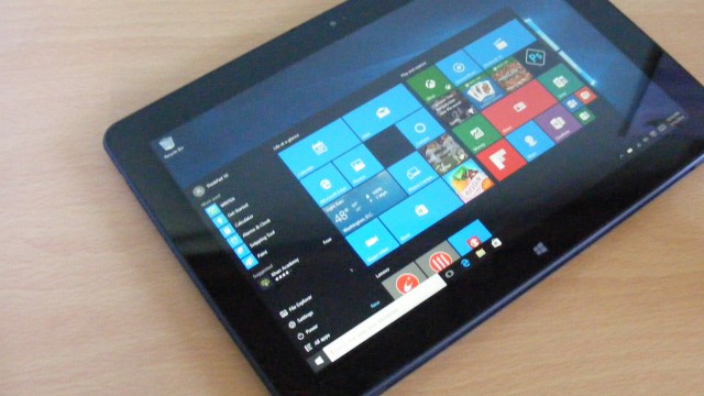 Lenovo ThinkPad 10 Tablet Start Screen