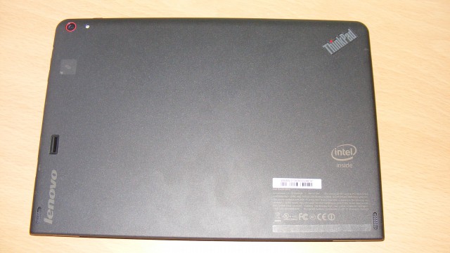 Lenovo ThinkPad 10 Tablet back