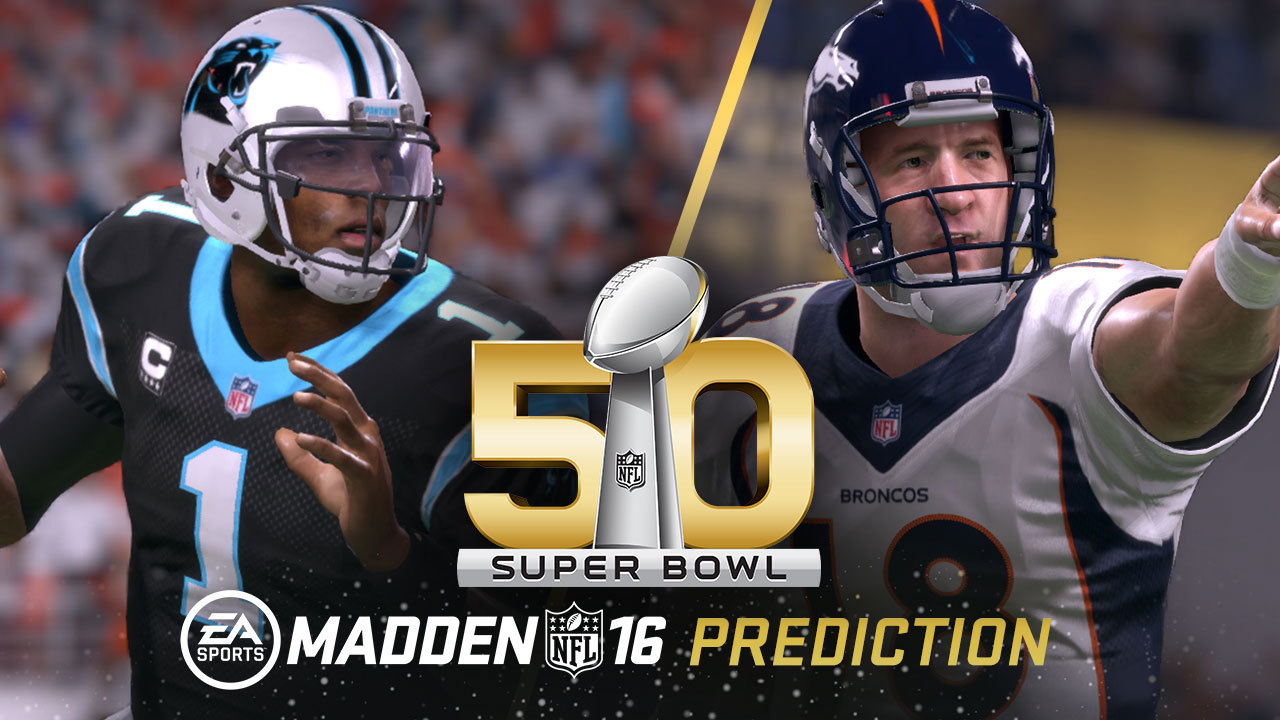 Carolina Panthers will defeat Denver Broncos in Super Bowl 50 says