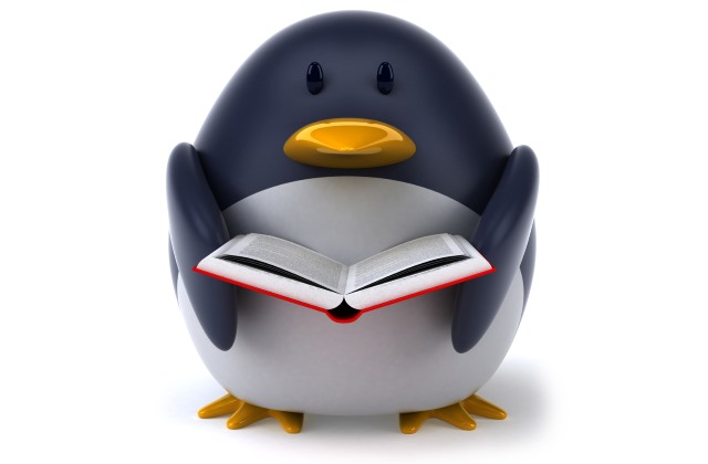 linux_penguin_with_book