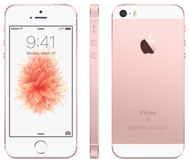 Apple iPhone SE Rose Gold