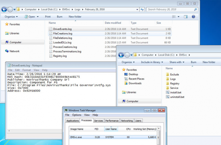 how to use process monitor to track registry changes