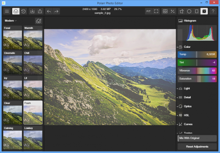 Polarr Pro Photo Editor for Windows