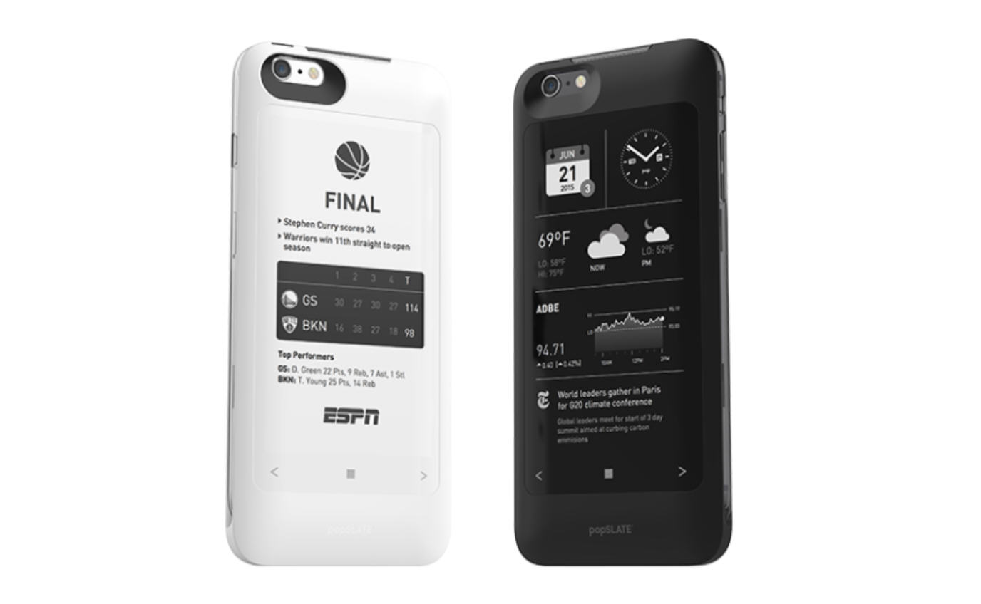 Despite raising over $1 million in funding, iPhone E-ink case creator ...