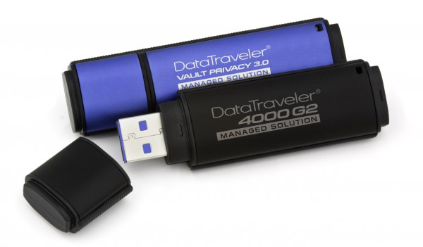 Kingston encrypted flash drives