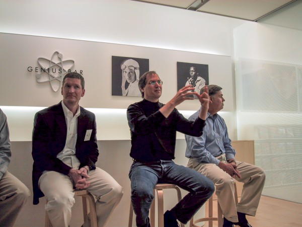 Tim Cook, Steve Jobs und Fred Anderson