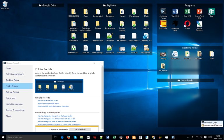 Stardock releases Fences 3.0, adds Windows 10 support, roll-up fences |  BetaNews