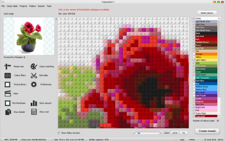 pad fly Køre ud Transform pictures into LEGO mosaics with Legoaizer | BetaNews