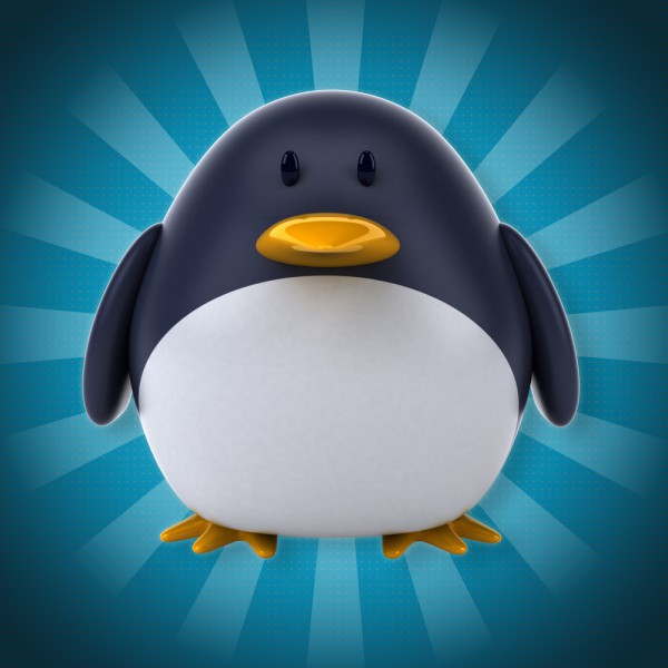 LinuxPenguinBlueFedora