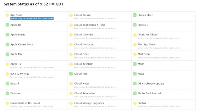 Apple suffers outage that knocks App Store, iCloud, iTunes and more offline