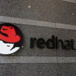 red hat logo sign headquarters