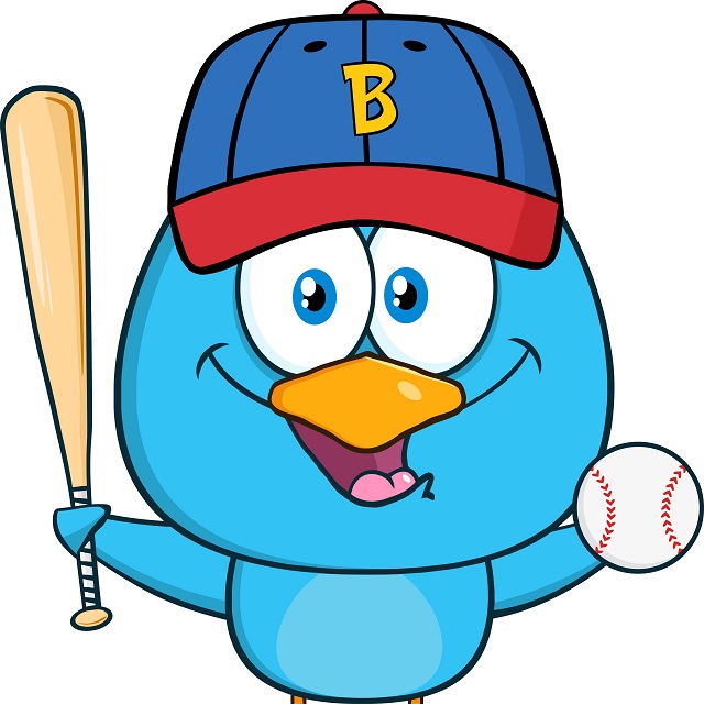 BirdBaseballBLueTwitter
