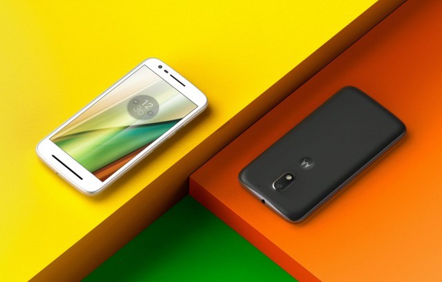 Motorola Moto E3 black white