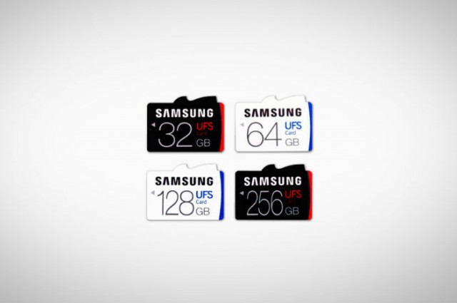 Samsung UFS cards 32GB 64GB 128GB 256GB