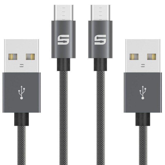 Syncwire microUSB rugged cable