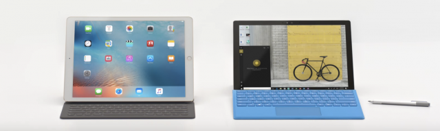 Apple iPad Pro Microsoft Surface Pro 4