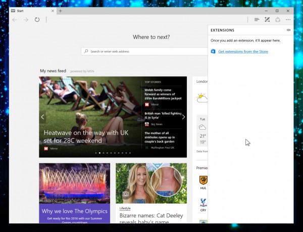 How to install and manage extensions in Microsoft Edge