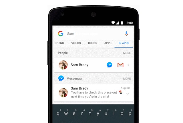 Google's new In App Search mode finds content in your ...