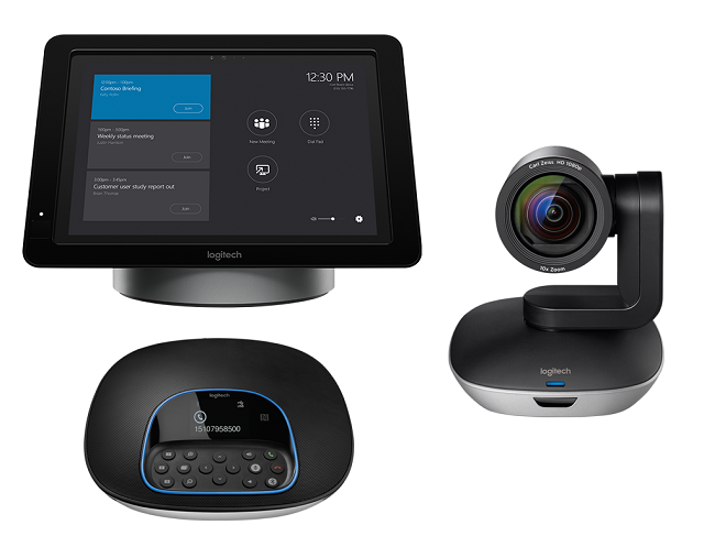 Logitech and Microsoft unveil Skype for Business focused Surface