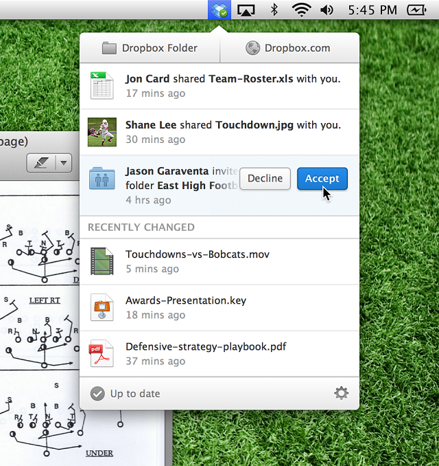 MacDropbox