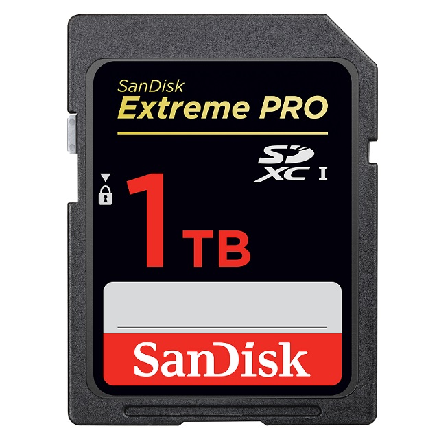 SanDisk announces world's first 1TB SDXC card