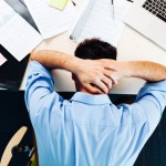 stressed worker
