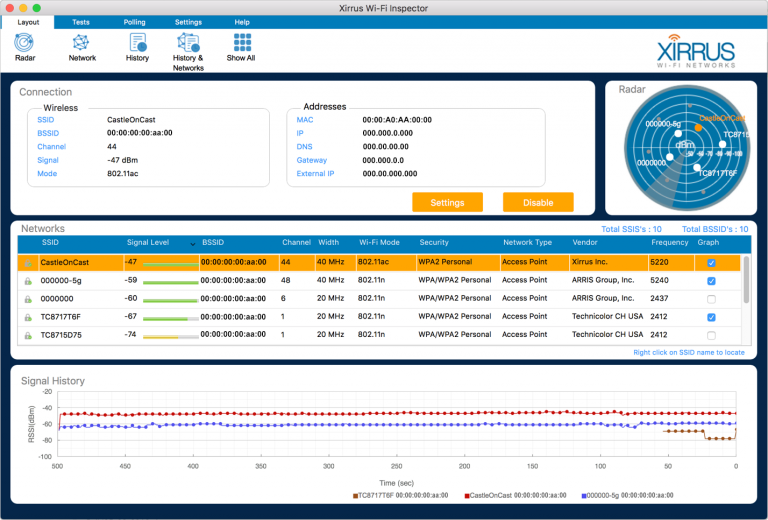 network inspector for windows 10