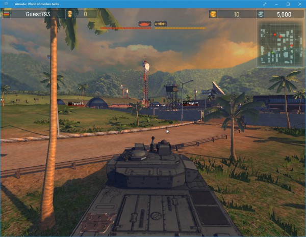 modern tanks game