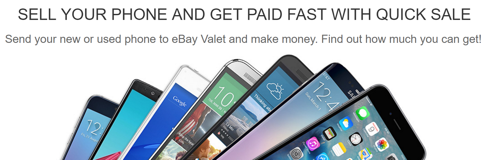 eBay 'Quick Sale' pays you cash for your smartphone (so you can get the
