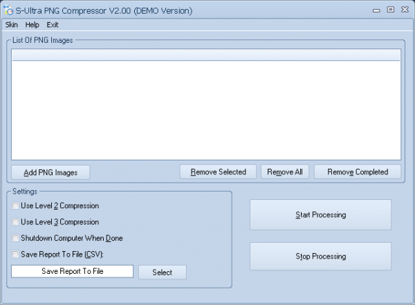 Cut PNG file sizes by 50 percent with S-Ultra PNG Compressor