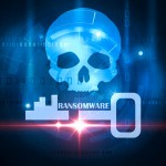 Ransomware skull