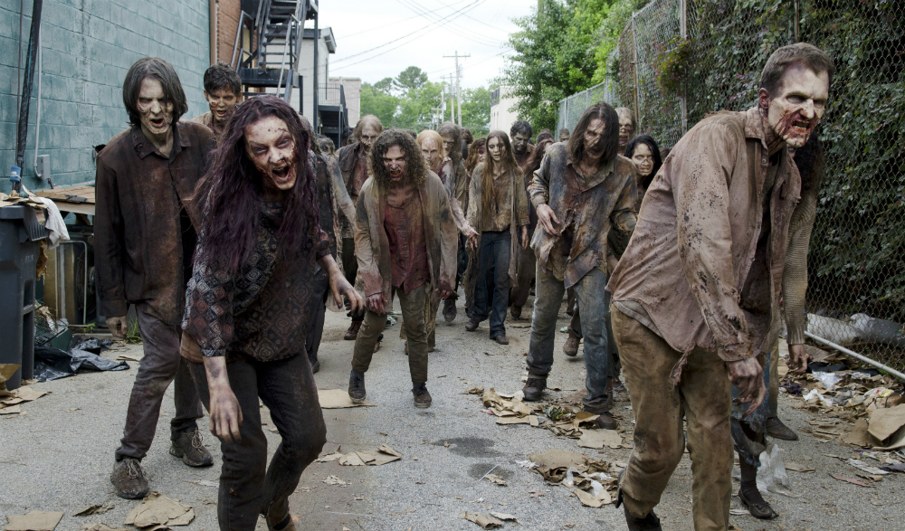 Extra work and extra points Walking-dead