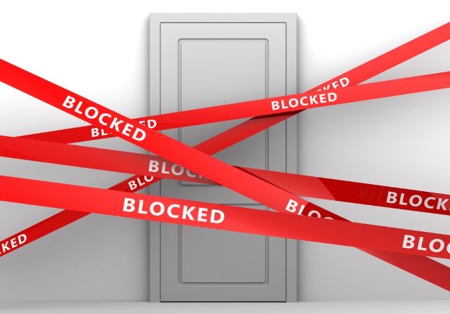 blocked-door
