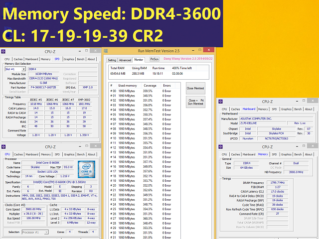 GSKILLDDR4test