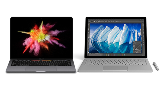 Mac vs Surface Book