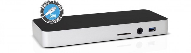 OWC Thunderbolt 3 Dock SD-Kartenleser Analoger Audioeingang/-ausgang USB 3.1