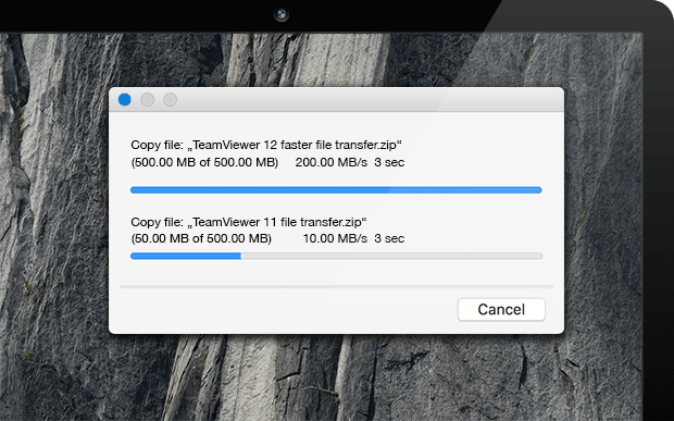 teamviewer file transfer limit