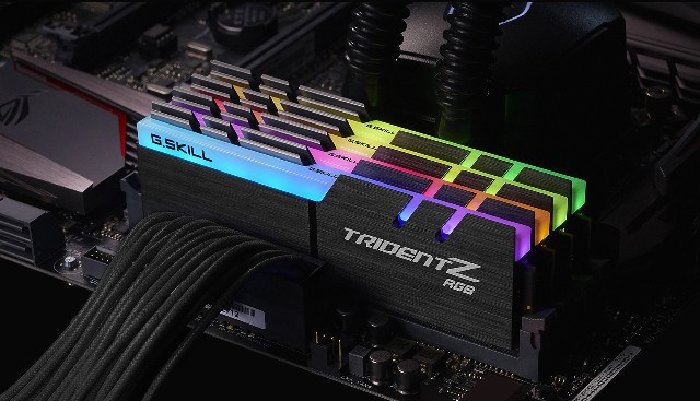 G.SKILL announces Trident Z RGB DDR4 memory kit with color 