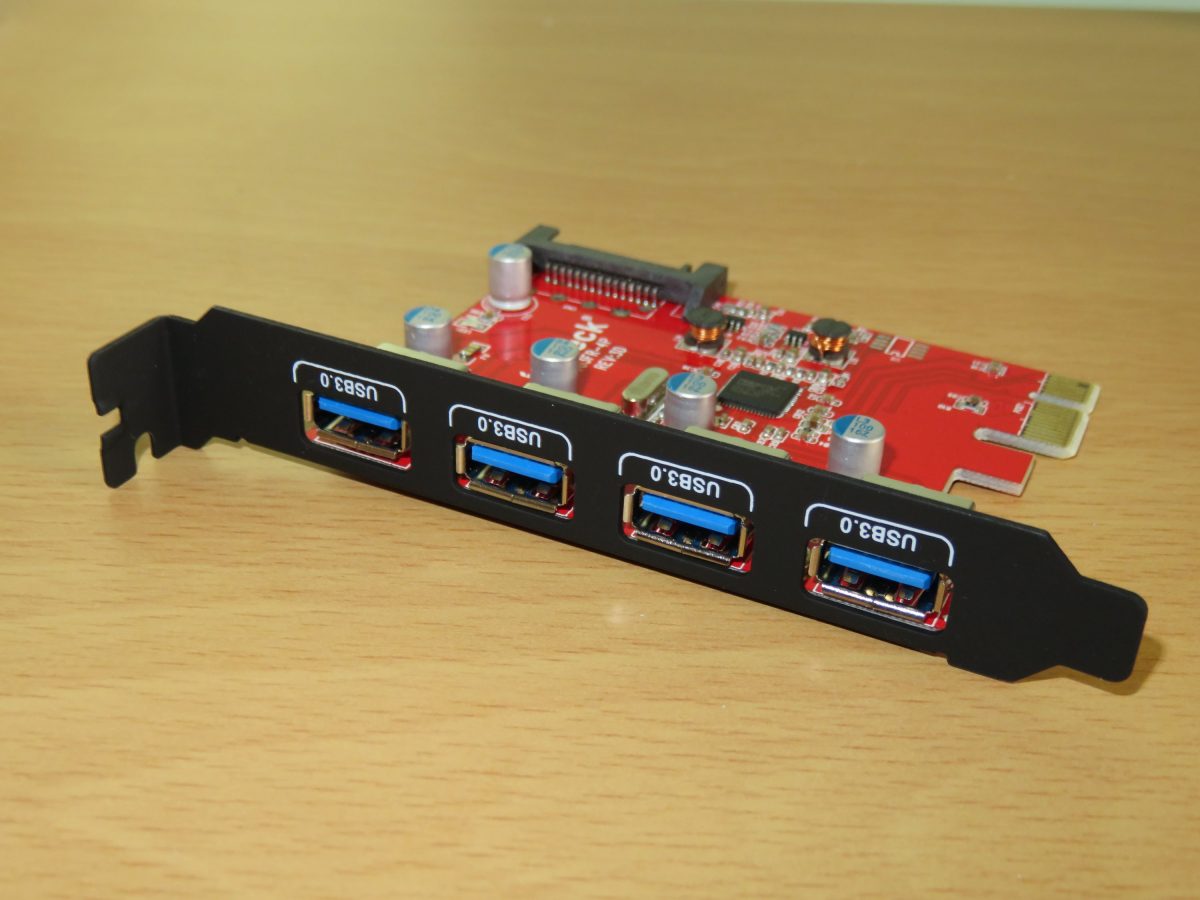 Inateck KTU3FR 4port USB 3.0 card and HB4101 4port USB 3.0 hub [Review]