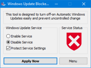 WindowsUpdateBlocker