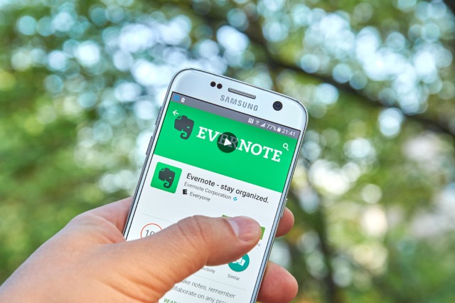 evernote quietly disappeared from lobbying website