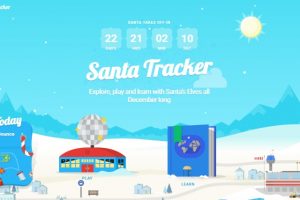 Google's Santa Tracker counts down to Christmas