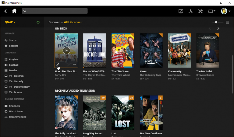 versions of plex media player