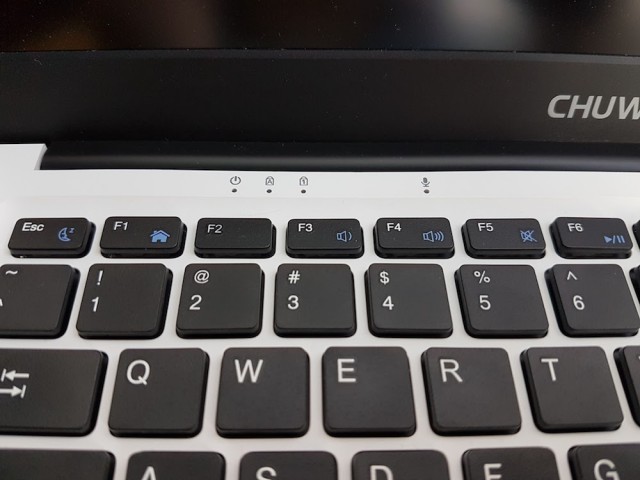 Chuwi LapBook 14.1 keyboard top row