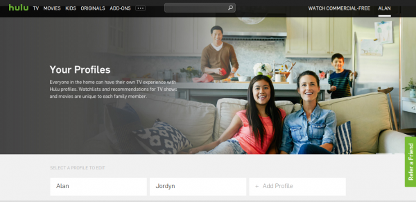 Hulu-profiles