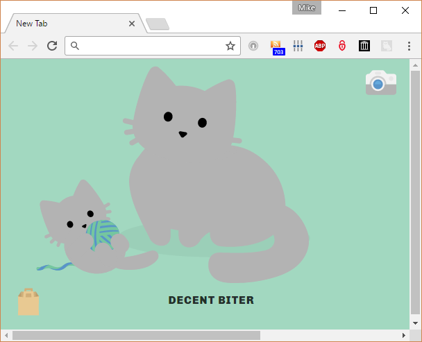 cat chrome extension