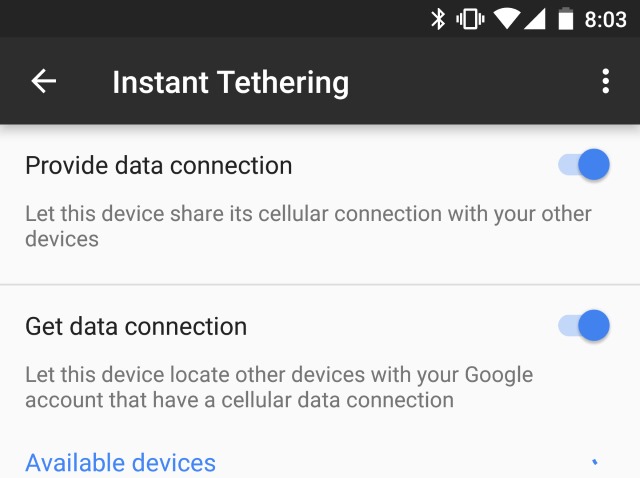 instant-tethering