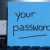 password sticky note