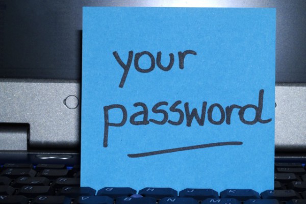 sticky note password solution