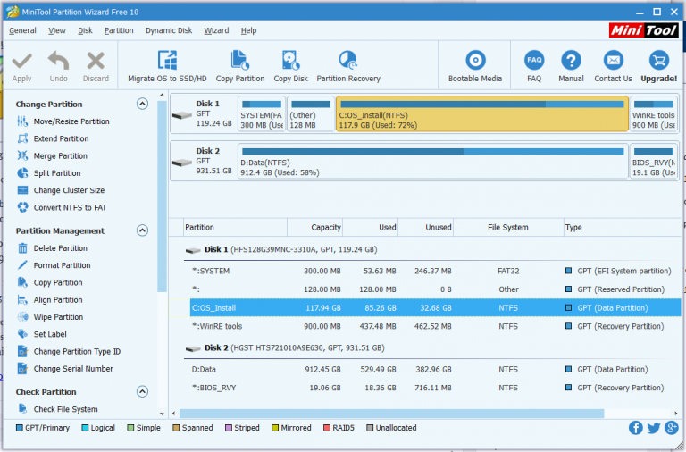 minitool partition wizard key